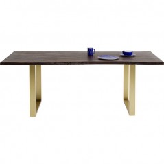 Table Harmony Dark Brass 160x80